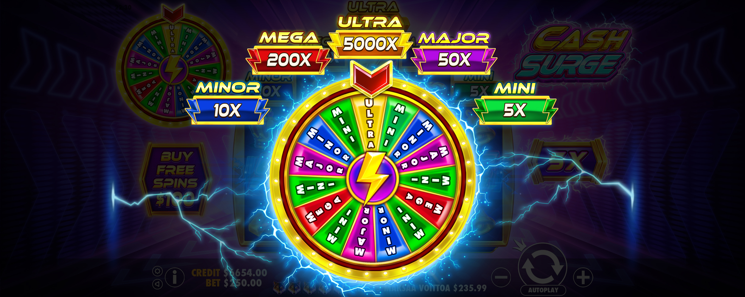 Cash Surge - screenshot with slot description 3